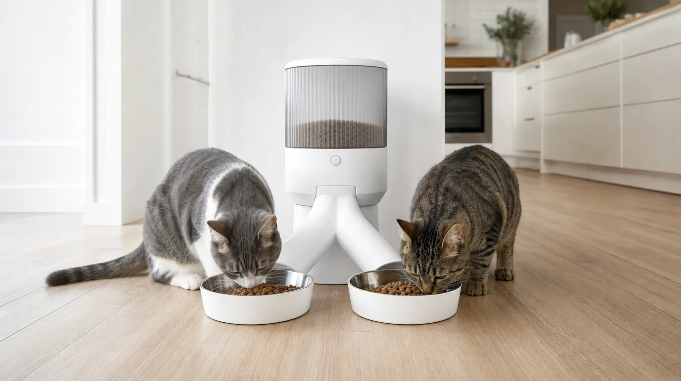 PetSafe Smart Feed with 2-Pet Meal Splitter